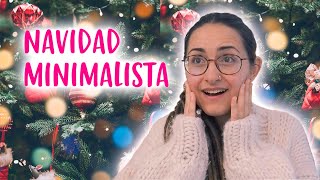 IDEAS NAVIDEÑAS  Decoración minimalista [upl. by Prady417]