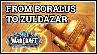 From Boralus to Zuldazar WoW Alliance [upl. by Neirod]