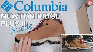 Columbia Newton Ridge Plus II Review Suede Waterproof Hiking Boots [upl. by Solange]