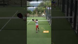 Padel Drill  Bandeja and Volley [upl. by Tehr]