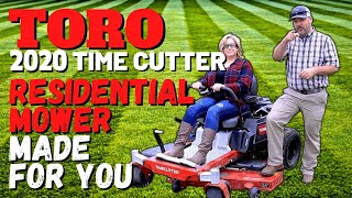 2020 Toro TimeCutter MyRide Residential Zero Turn Lawn Mower  FULL Review [upl. by Joan329]