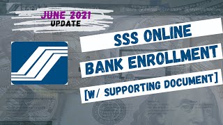 How to Add Bank Account on SSS Online  June 2021 UPDATE [upl. by Mcgregor]