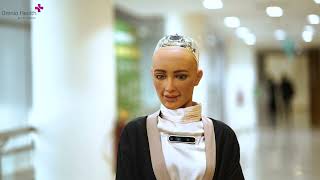 Interview with Sophia the robot the worlds first robot citizen [upl. by Assirek]