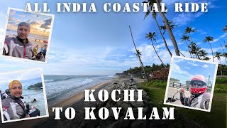 All India Coastal Ride  Day 13  Kochi To Varkala Bike Trip  Hindi [upl. by Knapp]