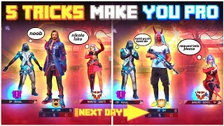 How To Become Pro In Free Fire 🔥 From Beginner To Pro In Just 1 Day  Secret Pro Tips amp Tricks [upl. by Egon]