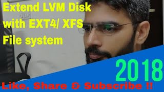 Extend LVM Disk For Linux ext4 and XFS Latest 2018 From ServerGyan [upl. by Kellia614]