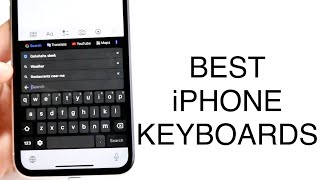 Best Keyboard For iPhone 2023 [upl. by Frodina994]