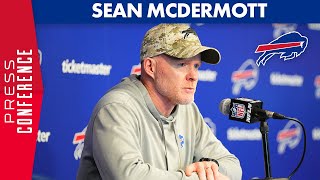 Sean McDermott Previews Matchup Against Detroit Lions  Buffalo Bills [upl. by Hamilah]