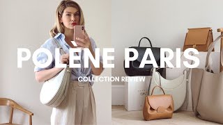 7 CLASSY amp CHIC FRENCH HANDBAGS  POLENE PARIS REVIEW [upl. by Ares581]