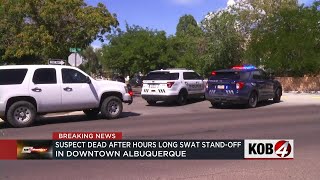 APD Suspect killed in standoff near downtown [upl. by Delogu]