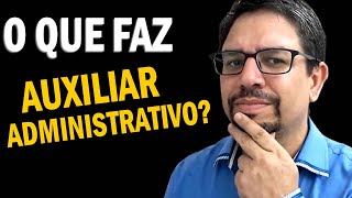 O que FAZ um Auxiliar Administrativo Confira a Explicação completa passo a passo [upl. by Tasiana557]