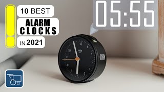 10 Best Alarm Clocks In 2021 [upl. by Idnem]