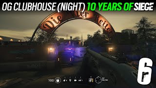 Y1S0 Original Clubhouse Night  10 Years of Siege  Rainbow Six Siege [upl. by Aidnis797]