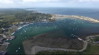 From Scituate Harbor and the Old Scituate Lighthouse Drone Footage Full Flight [upl. by Mad]