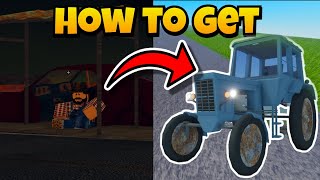 How To Get The Free Tractor In A Dusty Trip Roblox [upl. by Zetrok]