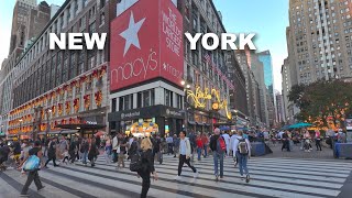 NYC Macys Holiday Square 2024 ✨ NYCs NEWEST Holiday Market 4K Holidays in New York City 2024 ✨ [upl. by Aneehs]