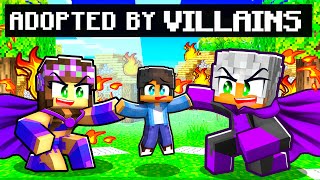 Adopted By SUPERVILLAINS In Minecraft [upl. by Htenek]