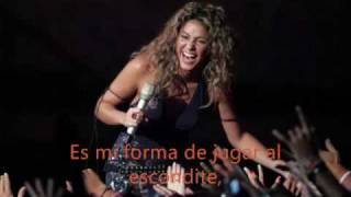 Shakira Escondite Inglés Vídeo con letra [upl. by Grey733]