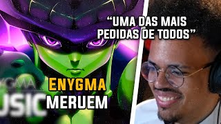 REI SEM NOME  Enygma  MERUEM Hunter X Hunter  REACT DE MÚSICA GEEK [upl. by Ellenor]