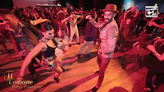 Panagiotis amp Myrto  social dancing  Cologne Salsa Congress 2018 [upl. by Holna]