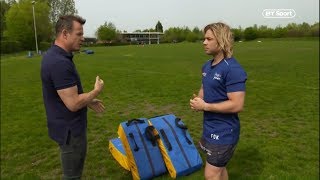 Faf De Klerk ● BT Sport Interview ● Sale Sharks 2019  HD [upl. by Llerol]