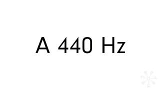 A 440 Tuning PitchTone Pitch Standard 440Hz [upl. by Anomer]