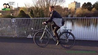 Gazelle Ultimate S8 sportieve trekkingfiets review en test video [upl. by Htiekram]