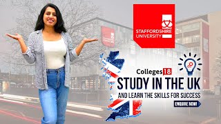 Staffordshire University🎓  Honest Reviews Campus Tour Call 9811110989 Part Time Job Study in UK [upl. by Tally]