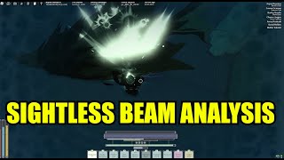 Deepwoken SIGHTLESS BEAM ANALYSIS [upl. by Desdemona]