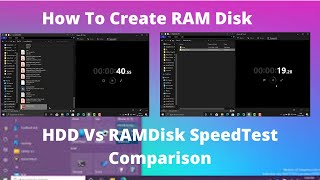 How to Create RAM Disk in Windows 10  Create RAM Disk in Windows 10 to Improve PC Performace [upl. by Glynnis]