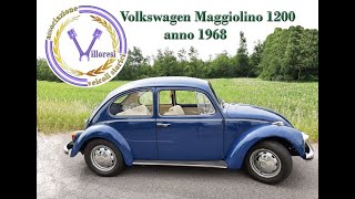 Volkswagen Maggiolino 1200 anno 1968 [upl. by Notneuq973]