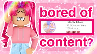 PEOPLE ARE MAD AT Liilacbubbles roblox drama  cxkios [upl. by Alleciram]