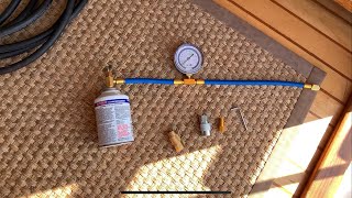 BoatRV Refrigerator Freon Leak Fix [upl. by Ziegler]