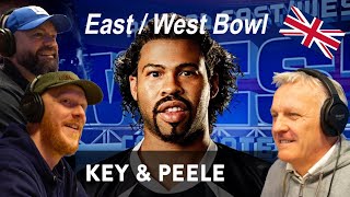 Key amp Peele  EastWest College Bowl REACTION  OFFICE BLOKES REACT [upl. by Jean]