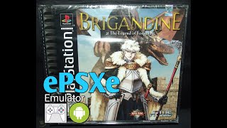 BRIGANDINE Legend of Forsena  Extracting File  Play ePSXe for android [upl. by Enrobso]