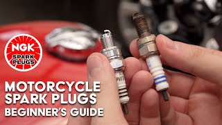 MOTORCYCLE SPARK PLUGS for Dummies  How to Select Inspect Install amp Upgrade [upl. by Euqinot]