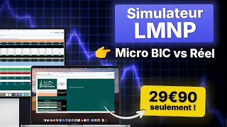 Le MEILLEUR simulateur LMNP  Projection impôts et choix du régime MicroBIC ou Réel [upl. by Nivahb]