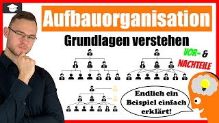 Aufbauorganisation einfach erklärt  Systeme Voramp Nachteile [upl. by Sucramed]