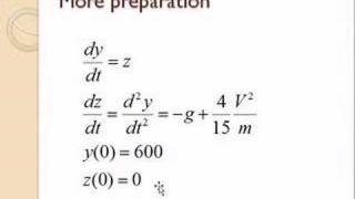 Solving Second Order Differential Equations in Matlab [upl. by Lambertson]