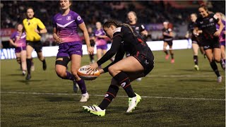 Highlights  Saracens Women 487 Loughborough Lightning PWR  Rd 1 [upl. by Azalea362]