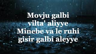 Najwa Farouk  Mawjouaa Galbi ⎮Sözleri ⎮ Lyrics ⎮ Altyazili Türkçe Okunuşu [upl. by Ailsun]