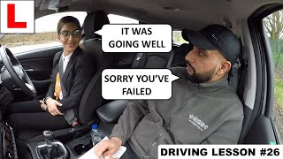 3 Serious Faults in 60 Seconds  First Mock Driving Test Fail [upl. by Nyledaj775]