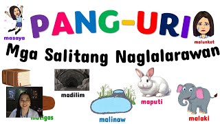 Panguri  Salitang Naglalarawan  Filipino  Adjectives  Describing Words  Teacher Beth Class TV [upl. by Attoynek]