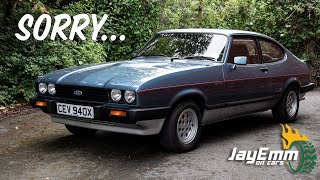 1982 Ford Capri 28 Injection Review  My Apology To The Capri Community [upl. by Elehcin]