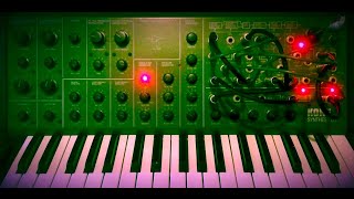 Korg MS20  110524 SelfPlaying Patch [upl. by Essyle]