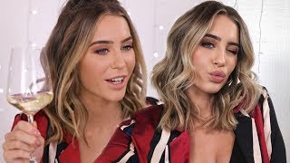 MY GO TO HAIRSTYLE  für mittellange Haare🥂 GRWM  MRS BELLA [upl. by Khoury538]