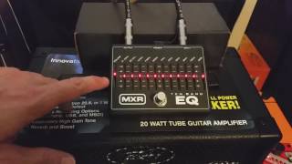 MXR 10 Band EQ Demo and Review [upl. by Mirielle]