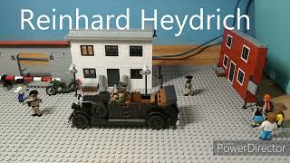 LegoCobi Atentát na Heydricha Operace Anthropoid 27051942 diorama CZ [upl. by Yrrek]