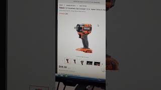 Home Depot Canada Impact Wrench sales [upl. by Omocaig]