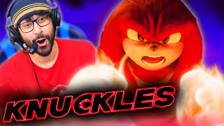 KNUCKLES TRAILER REACTION Sonic The Hedgehog Series [upl. by Atiuqnahs]